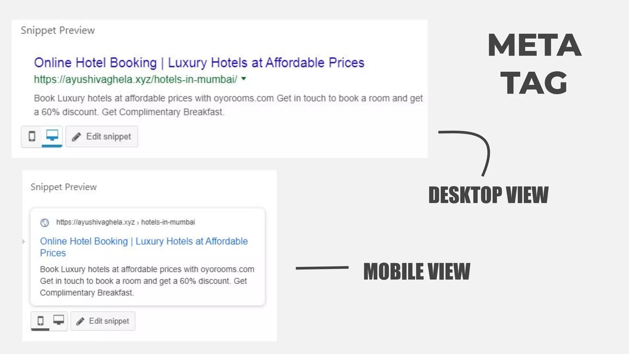 META
TAG
MOBILE VIEW
DESKTOP VIEW
 