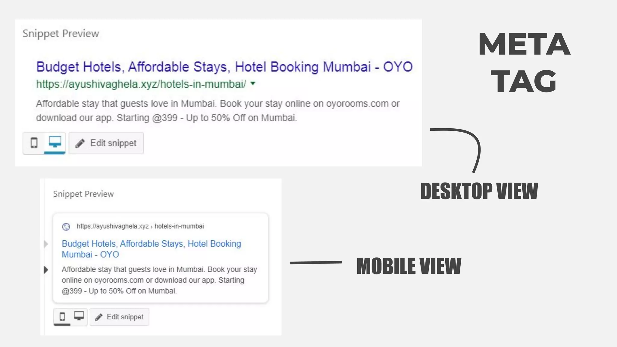 META
TAG
MOBILE VIEW
DESKTOP VIEW
 