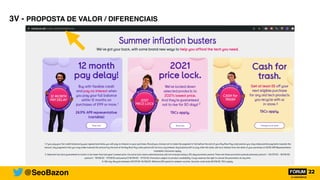 @SeoBazon
3V - PROPOSTA DE VALOR / DIFERENCIAIS
 