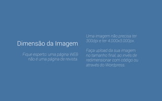 Wordpress > Mídia 
 