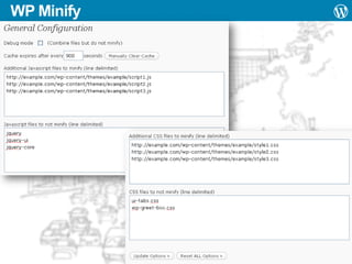 WP Minify

 