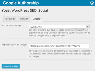Google Authorship

 