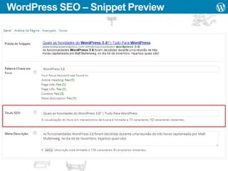 WordPress SEO – Snippet Preview

 