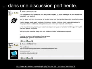 ... dans une discussion pertinente.




      http://www.kob-one.com/viewtopic.php?topic=19811&forum=20&start=30
 