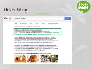 Linkbuilding
Website n° 9
 