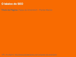SEO para Produtores de Conteúdo