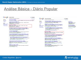 Análise Básica - Diário Popular
 