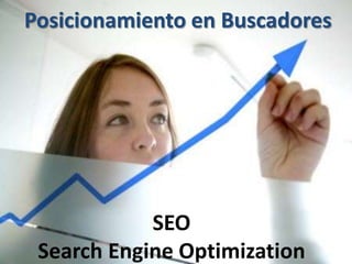 Posicionamiento en Buscadores




            SEO
 Search Engine Optimization
 