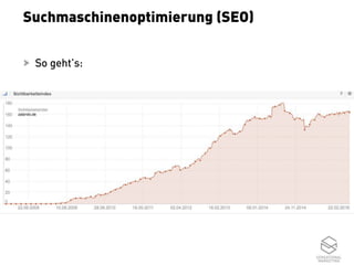 5
Suchmaschinenoptimierung (SEO)
  So geht’s:
 