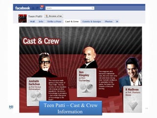 Teen Patti – Cast & Crew Information  