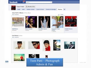 Teen Patti – Photograph Admin & Fan  