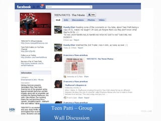Teen Patti – Group  Wall Discussion  