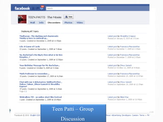 Teen Patti – Group  Discussion  