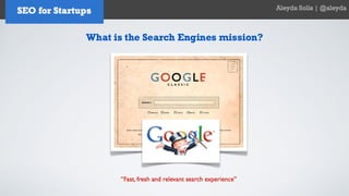 SEO for Startups and Entrepreneurs - Aleyda Solis