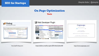 SEO for Startups and Entrepreneurs - Aleyda Solis