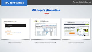 SEO for Startups and Entrepreneurs - Aleyda Solis