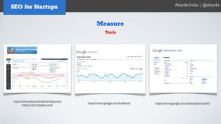 SEO for Startups and Entrepreneurs - Aleyda Solis