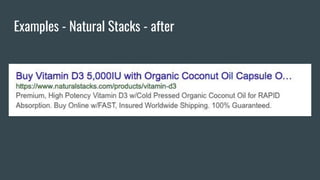 Examples - Natural Stacks - after
 