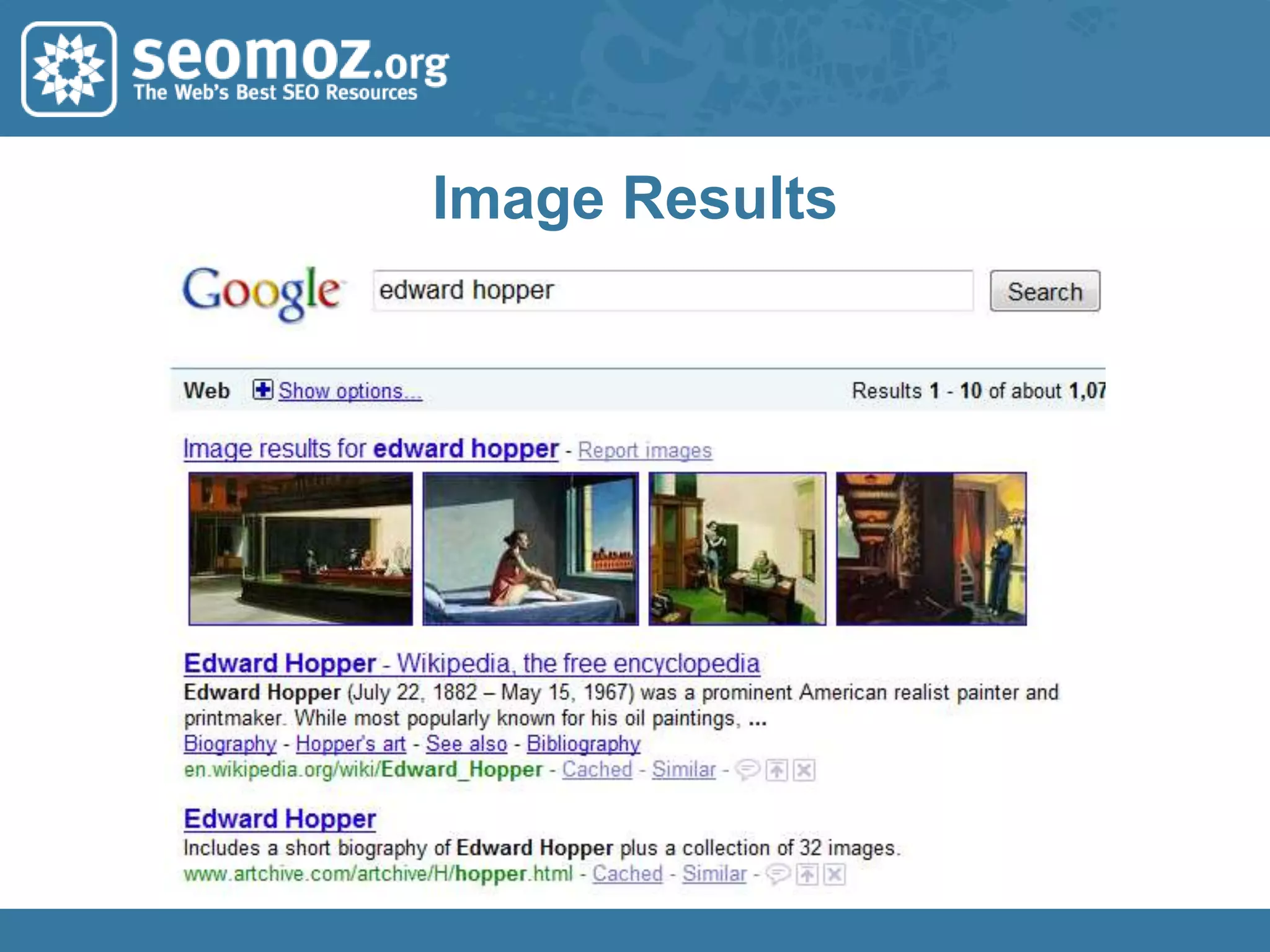 Organic vs. Paid Search10% of Clicks90% of Clicks