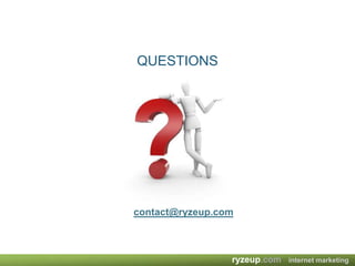 Typically have very good tracking tools and statistics