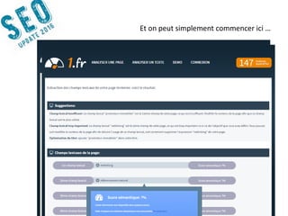 14042016 | #SEOupdate2016
Et on peut simplement commencer ici …
 