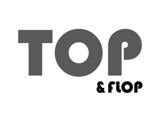 14042016 | #SEOupdate2016
&FLOP
 