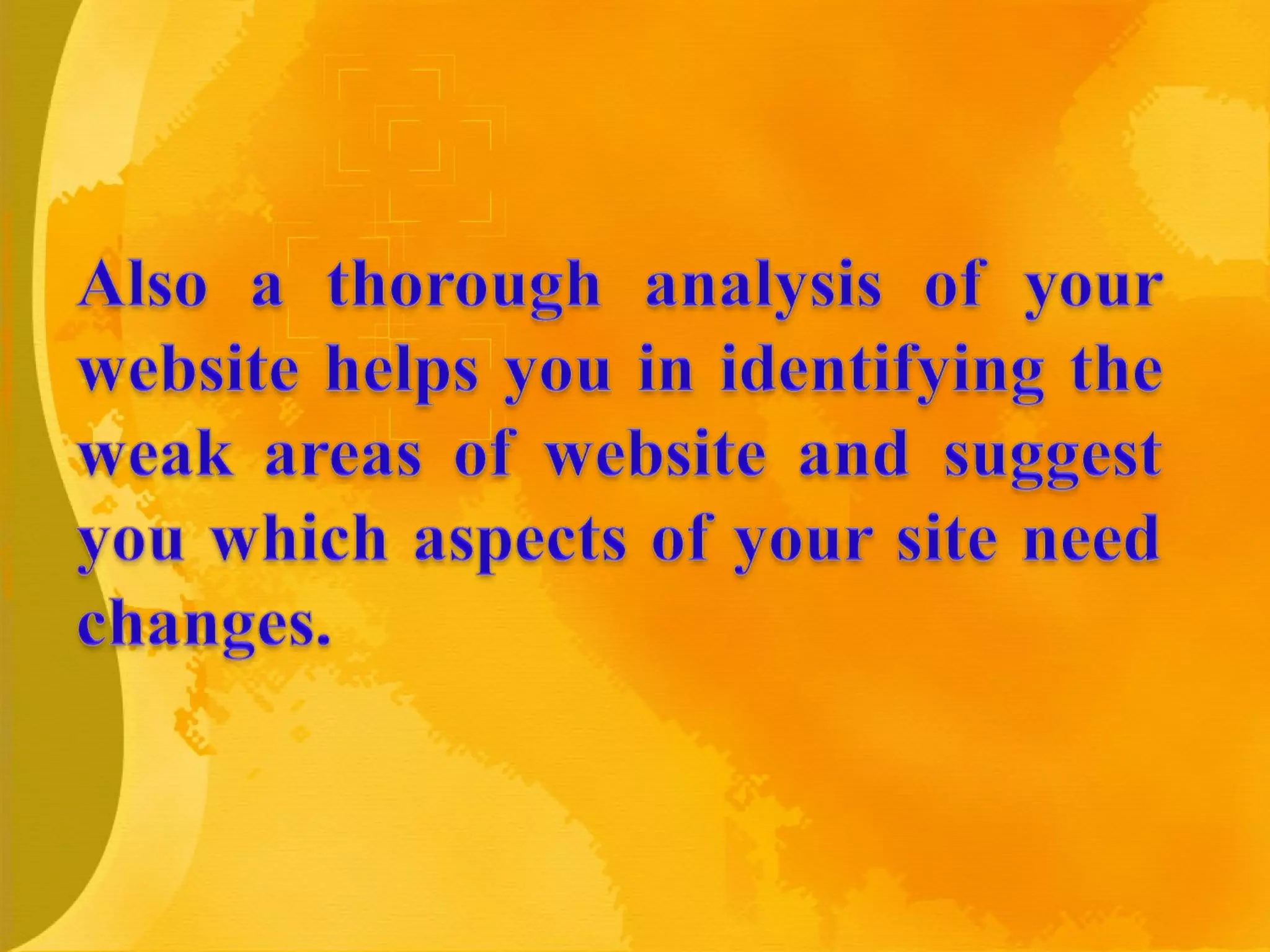SEO website Analysis | PPT | Web Development | Internet