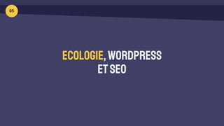 Une stratégie SEO propre avec WordPress (sans polluer le web)