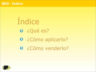 SEO, Introducción anti-traumática