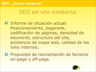 SEO, Introducción anti-traumática