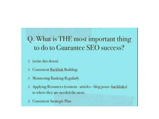 Search Engine Optimization