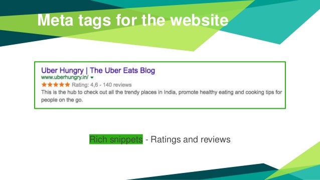 Uber Eats Blog - Search Engine Optimization