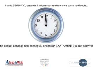 Participação no Mercado de Buscas Fonte: Nielsen Mega View Search Ago-2009 