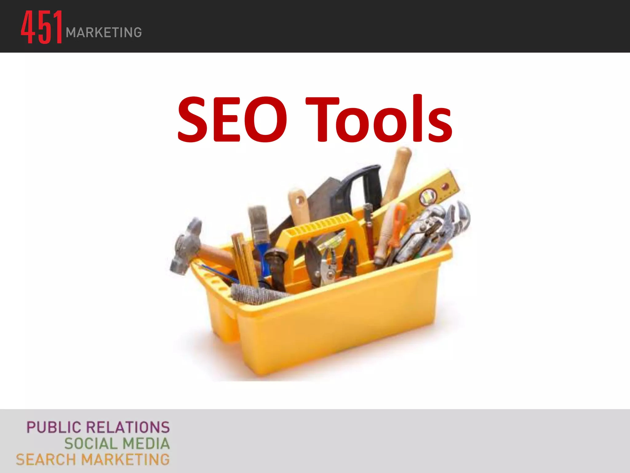 SEO Tools
 