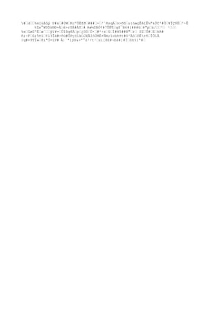 #™d™™%m[úâûý P#&™#0W™KcºÖÈZð™###™=™³`RzqÁ™n>©ô™u|òæçÊâ[Ê½ª&ÙC³#Ò™¥ÏÇ$Ë™³÷Ê 
%Ze°¥ÐDù®Ð=À™é>rUÁ#ÀY™# #æ½SBÓ¢#7ÛÑ¶™gß¯B6#{###ü™#"p™ä/™™³™ ¹™™™ 
%«™GøS^É™æ¨™™ÿï¥-™ÚIêg8Ä™p™¿©D™Ö·™#²÷z™û™Ì#H5##B"™r™ SZ™Ü#™E™kR# 
ñ;~F™û;5±ì™¢ì3Îä#÷ñú#ÔPç(lkOJXÃIóÚMÈ×Ñm;îobh±t#ò¹Äó™©Êrñ™ÎÔlÅ 
|q#×9TÏ»™8iªÒ-íP# Å|`"lÿÞ&>ª°S²÷t¹™si[@E#¬bÞ#]#Ï™ôh%íª#™ 
 