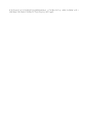 #™#[ÓYséI6™zÇ™U™Ä(#@ûSÜ™Xvý4MTHõá#ò#¿Ð :ç¯N™ÀÂz™E%Í™q`.##Á+™û{Ã#¾Ð´aÑ - 
J6M™REø1™Ù#™Fä#v¤™ÎÇÜKà™Û™ªÔ¿û™Ôoý(i¿™#Ü-™qg#[ 
 