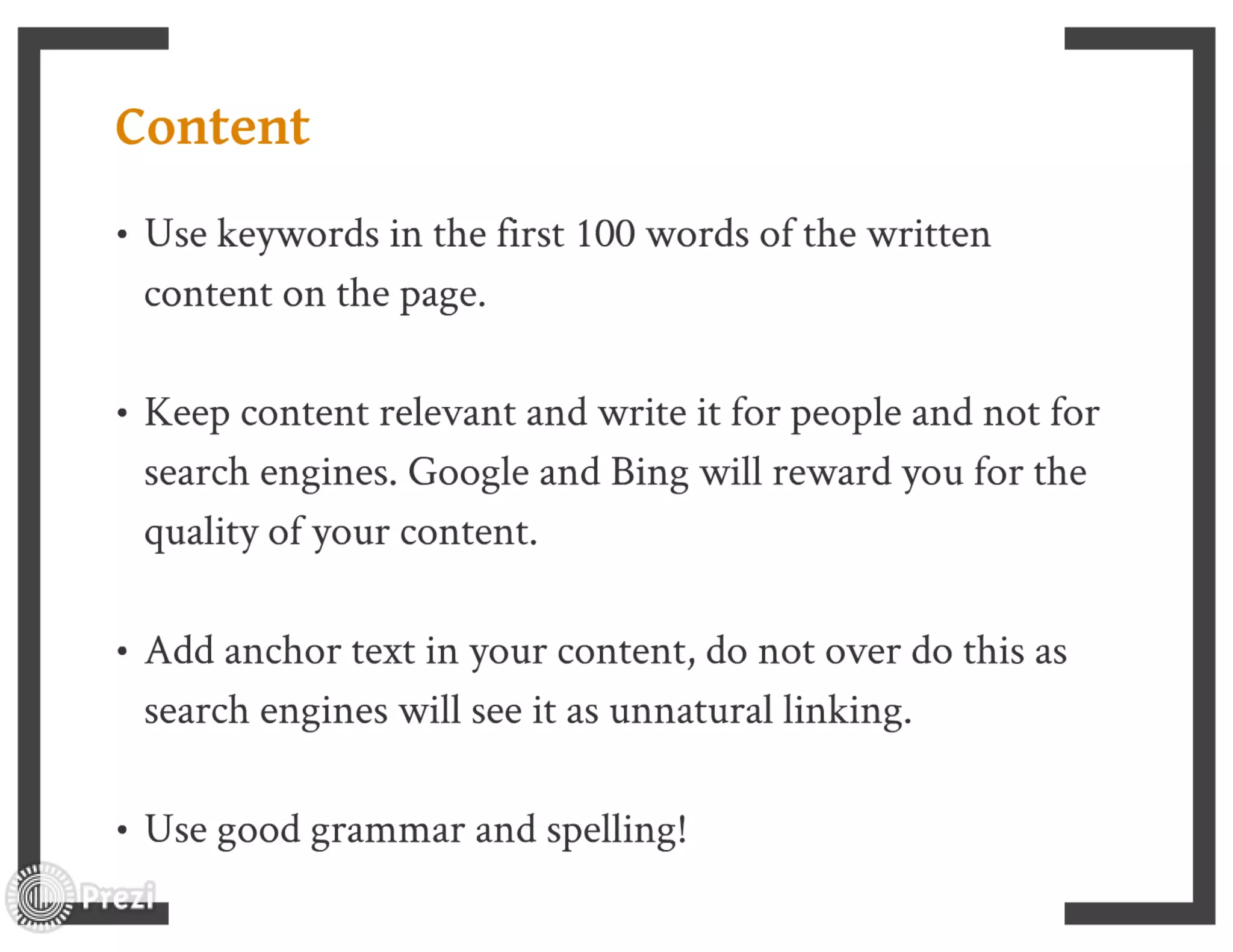 Seo introduction by ITExperts