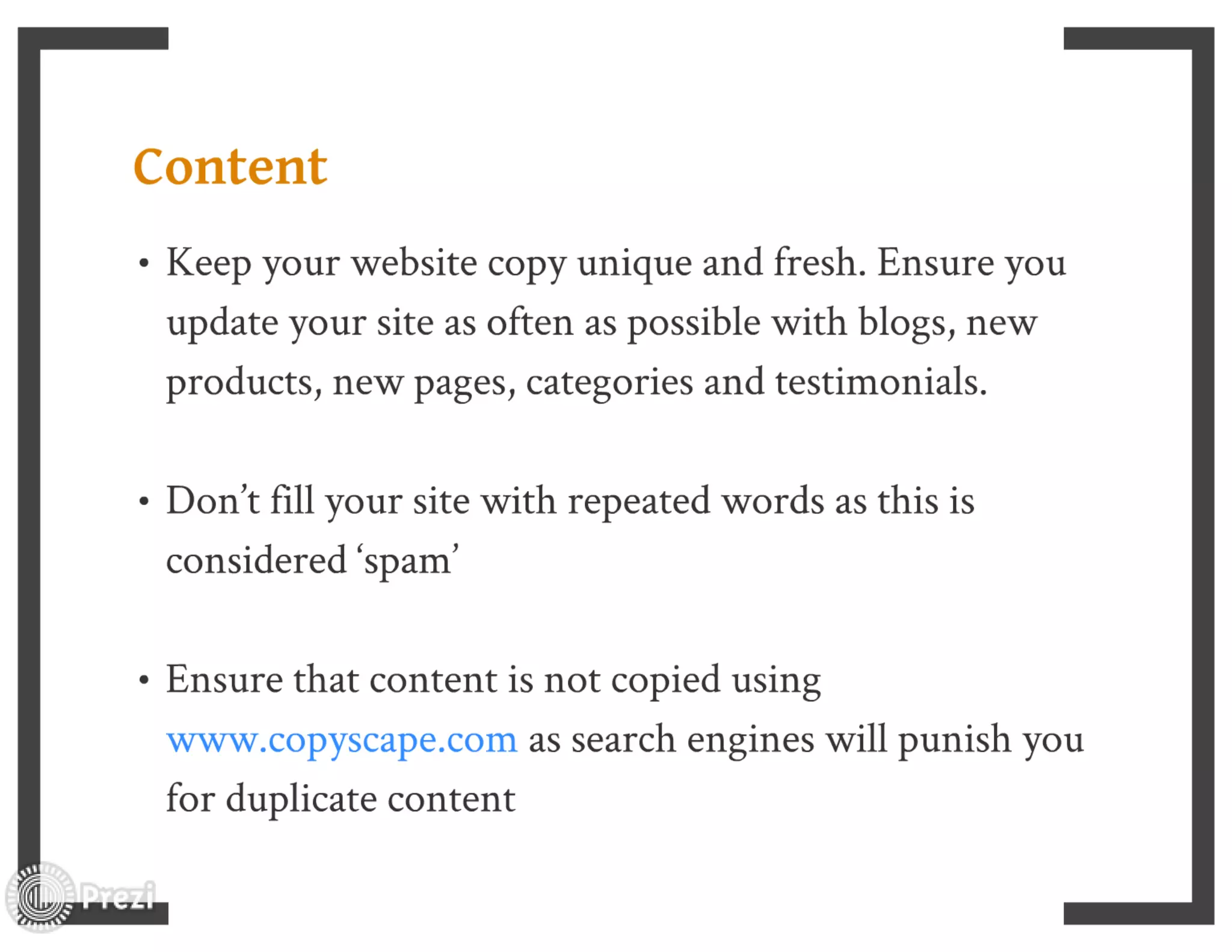 Seo introduction by ITExperts