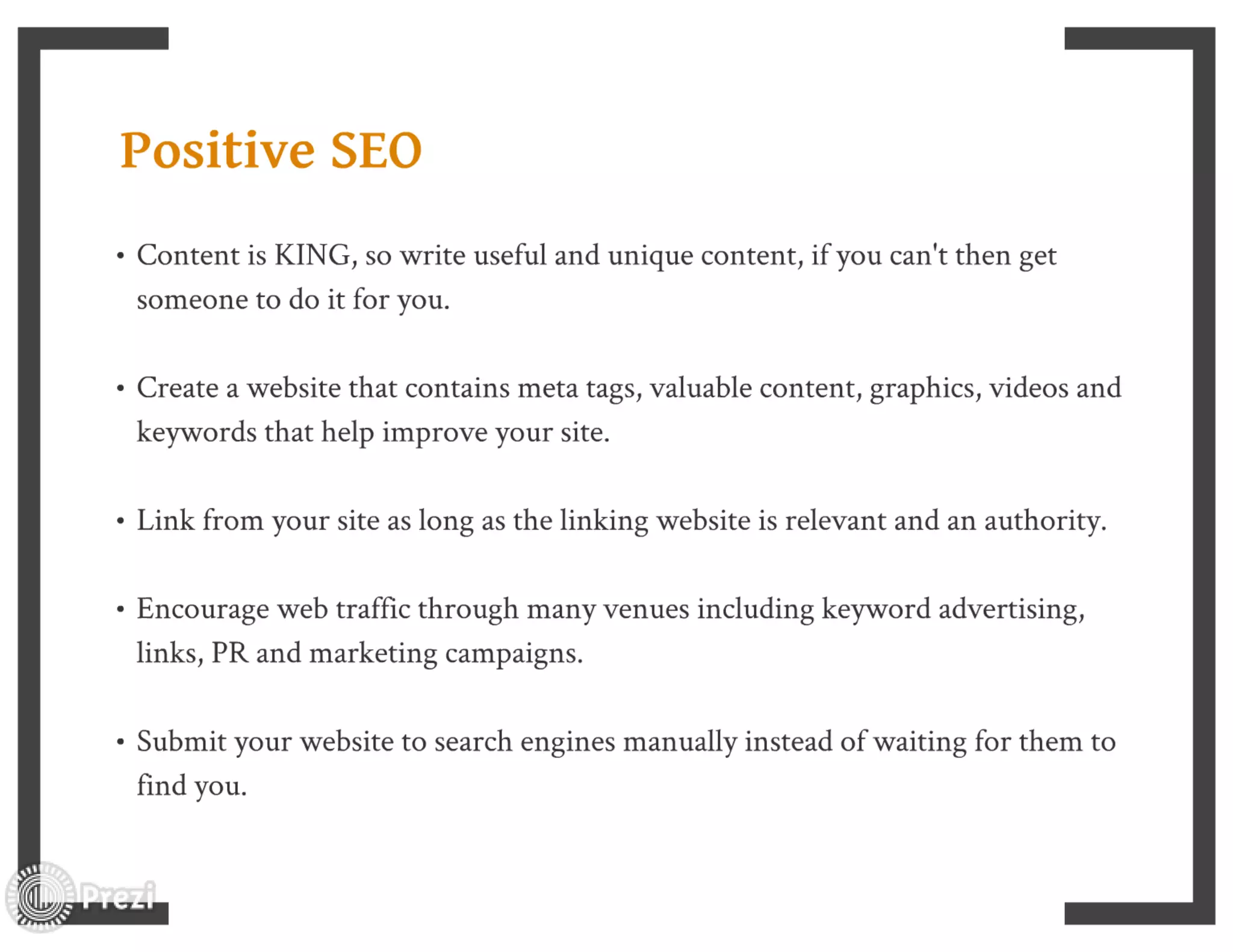 Seo introduction by ITExperts