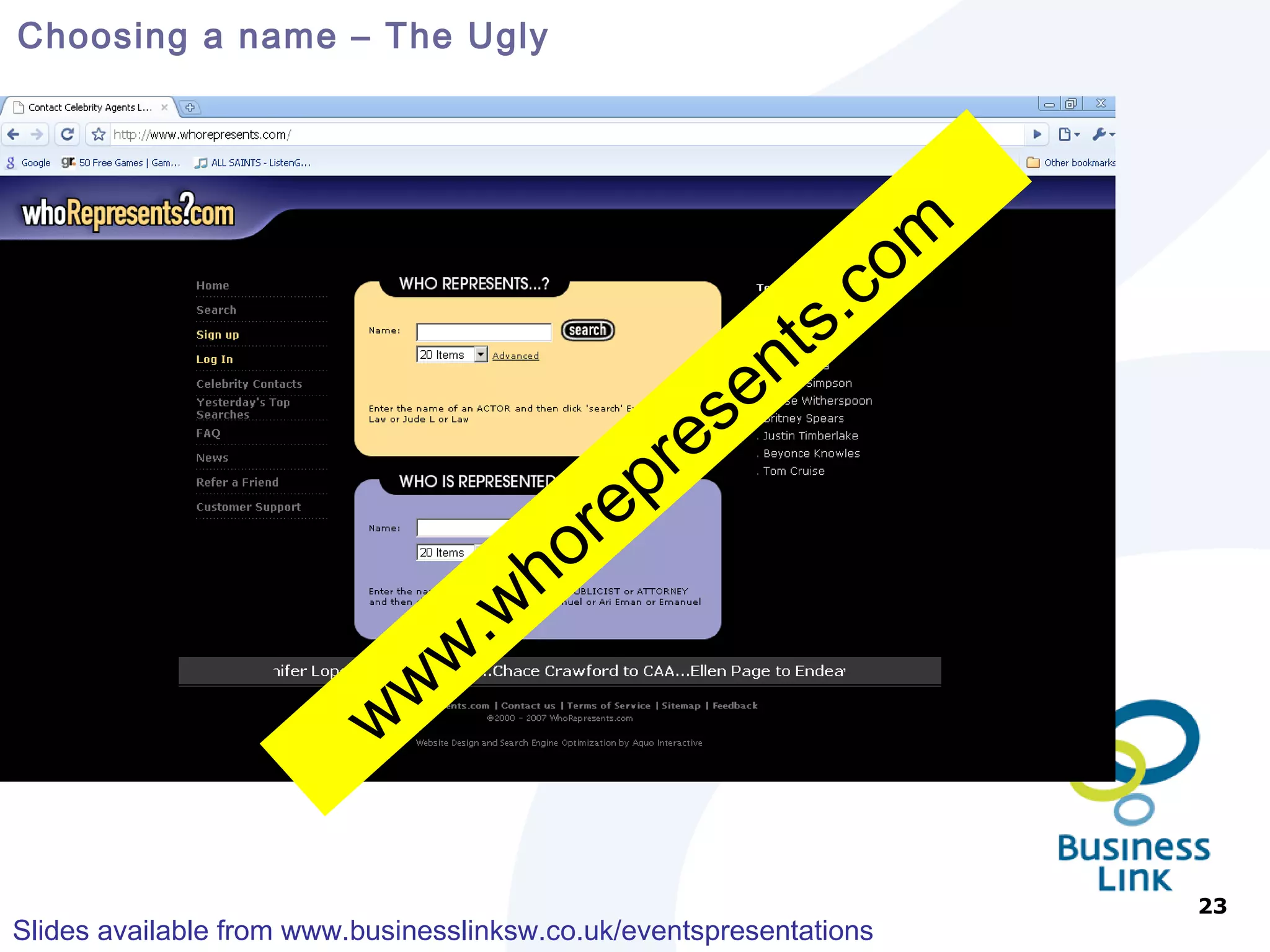Why Optimise your Site? 