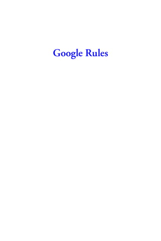 Google Rules
 