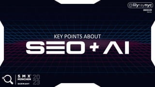 KEY POINTS ABOUT
 