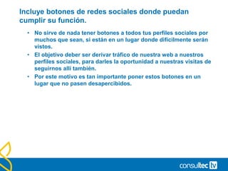 Marcar nuestros objetivos
• CONVERSIONES, Objetivos, Definir.
• 20 objetivos por perfil ( 5 X 4 Tipos)
5
4
URL de destino: ¿han navegado a la página
determinada?
Duración de la visita: ¿los visitantes están un
tiempo determinado?
Página/ Visita: ¿cuántas páginas visitan?
Evento: ¿hacen algo concreto en mi sitio?
 