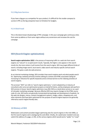 Seo And Sem Strategies