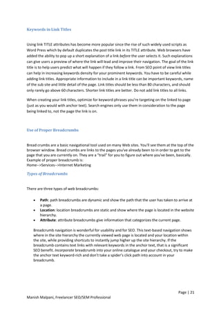 Seo And Sem Strategies