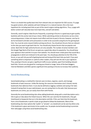 Seo And Sem Strategies