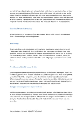 Seo And Sem Strategies