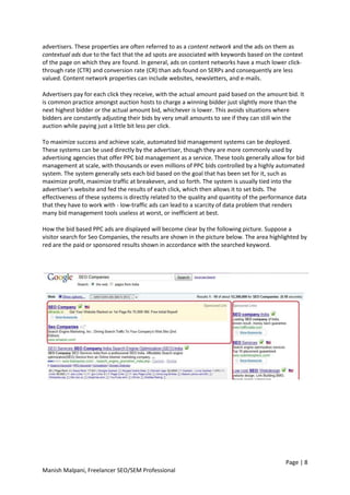 It provides potential media coverage.Article Distribution<br />Article distribution is one method of gaining links to your website. One of the most difficult aspects of using articles for SEO is getting the articles distributed on the right websites. If you did this correctly it helps in boosting the rank quite easily. Each article that you submit using these services goes out to many websites around the internet which builds a lot of links backlinks to your landing pages. These links helps your web pages rank high in the search engines for relevant search terms which in turn brings me high traffic. Some article distribution services (such as Unique Article Wizard & Article Marketing Automation) allow you to “spin” your articles so that each article can bypass the “duplicate content” filter that may affect articles that are exactly the same on multiple domains.<br />Benefits of Article Distribution<br />Article distribution can greatly assist those who have the skills in article creation, but have never done it online. Users get the following benefits.<br />Time Saving<br />Time is one of the greatest obstacles in article marketing since it can be quite tedious to not only create new articles, but also find article directories to post in and revise it to adhere to the site's guidelines. Services who distribute articles are good because they do the difficult part by accepting the articles that you make and then publish it to the article directories as advertised, leaving you with more time to create your articles without the worry in figuring out where and how to submit them.<br />Provides more Visibility to your Articles<br />Submitting an article to a single directory doesn't help you all that much in the long run. Even if you found a very popular article directory and decide to submit some great works there, you might find yourself behind with the competition, since other Internet marketers spread their articles to different places for more site exposure. This is what you need to do and the distribution service may give you that competitive advantage because you are letting professional people decide where the articles will go, and often times they are updated with good sites to post them in. <br />Using for Increasing Revenue to your business<br />Those that have nice work at home business opportunities will have the primary objective in making as much money as possible through sales and when manual methods do not yield much, investing in some help could give you a greater return. Article distribution is a good investment because you are paying for the article to be distributed to thousands of sites that thousands of visitors each visit every day. <br />Link Exchange<br />A link exchange is the process of exchanging hyperlinks with a quality site that is some way or the other related to a company's product or service. Good link exchange processes can increase a company's PageRank and also the number of visitors who are targeted. Proper website promotion results in increased page ranking, greater website traffic and better search engine placement of your website listing.  Link exchange has been and still is a major part of internet marketing with the main benefit of link exchange being that it is one of the leading factors in improving placements in search engines. Undeniably link exchange is the easiest way to improve your website link popularity, and by doing so, to achieve better search engine positioning and increase your website traffic. If done properly Link exchange is a very effective and inexpensive approach of gaining popularity and prosperity on the web. As has been proven over many years now link exchange is the most successful way for increasing your visitor traffic without paying any money for advertising. In addition link exchange is one of the most effective ways to increase website ranking, measured for example by Google page rank, therefore increasing traffic to your site. Link exchanging can expose your website to Internet users on a worldwide basis as link exchanging is one of the best methods of getting exposure to your site on a limited budget. Increased and targeted traffic can definitely be achieved by utilising effective and relevant link exchange to attract larger, quality and targeted traffic for your web site. Websites with large exposure to the online market receive thousands of visitors a day, having a text link pointing to your site from one of these sites in a key area can filter huge volumes of traffic to your website. As we all know and have experienced the success of every web business lies in its traffic. Link exchange should be a crucially important strategy for every internet business owner, as by using positive and relevant link exchange will prove to be the most accessible way to improve your web sites link popularity. By doing so, you will also achieve much better search engine positioning and increase your web sites traffic. Link exchange is also one of the most important steps in search engine optimization.<br />Blog Posting<br />Blogs have been effective tools for companies to publish content and demonstrate the conversational side of their corporate personality. Blogs have also long been promoted as a SEO tool. Search engines thrive on and reward web sites that publish content. Blogs are content management systems that make it easy for companies to publish that content. Publishing blog posts creates new web pages that can be linked to and therefore, discovered and ranked by search engines. The more blog posts and links from other sites, the greater the presence in the search results.<br />