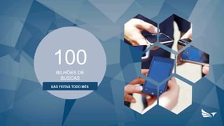 100BILHÕES DE
BUSCAS
SÃO FEITAS TODO MÊS
 