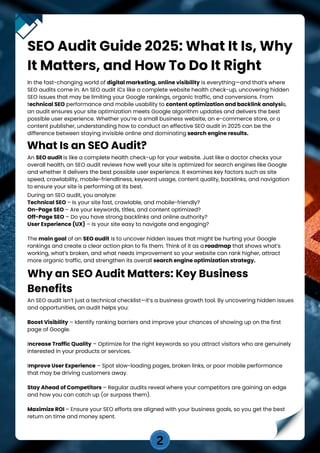 SEO Audit Guide 2025: What It Is, Why It Matters, and How To Do It ...